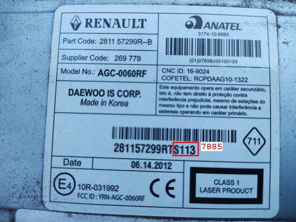 Renault Code